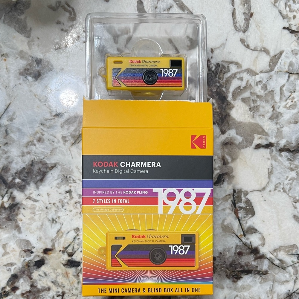 Kodak Charmera Camera Keychain Blindbox Yellow